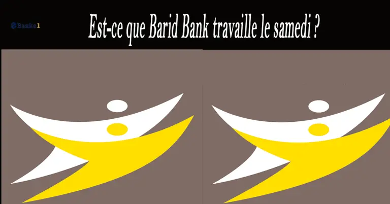Est-ce que Barid Bank travaille le samedi ?