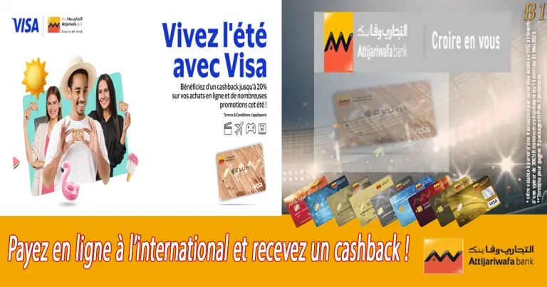 Payez en ligne à l’international et recevez un cashback