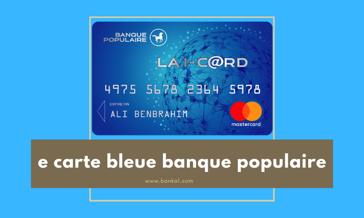 e carte bleue banque populaire