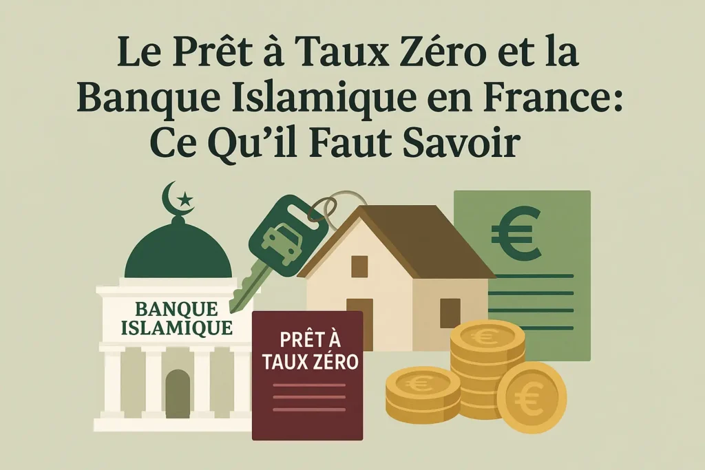 Prêt à taux zéro banque islamique france
