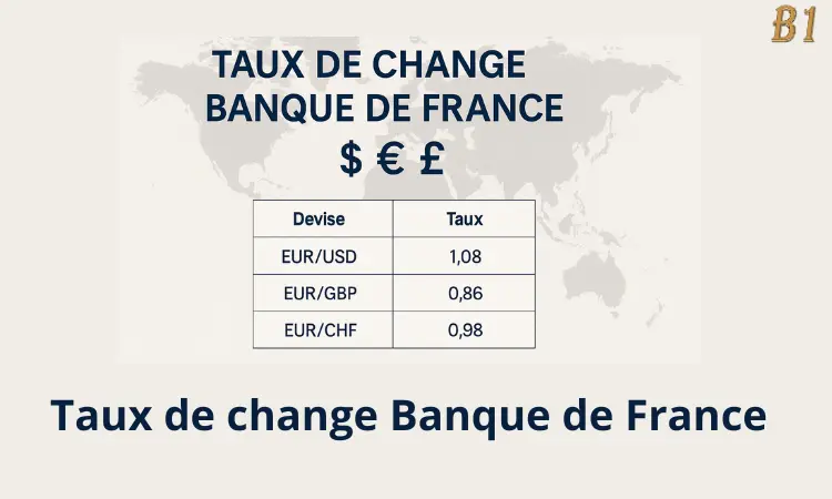 Taux de change Banque de France guide complet