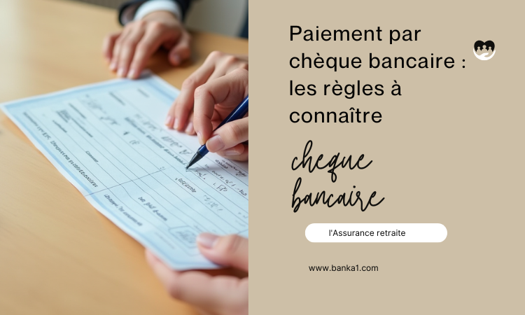 Paiement par chèque bancaire : les règles à connaître