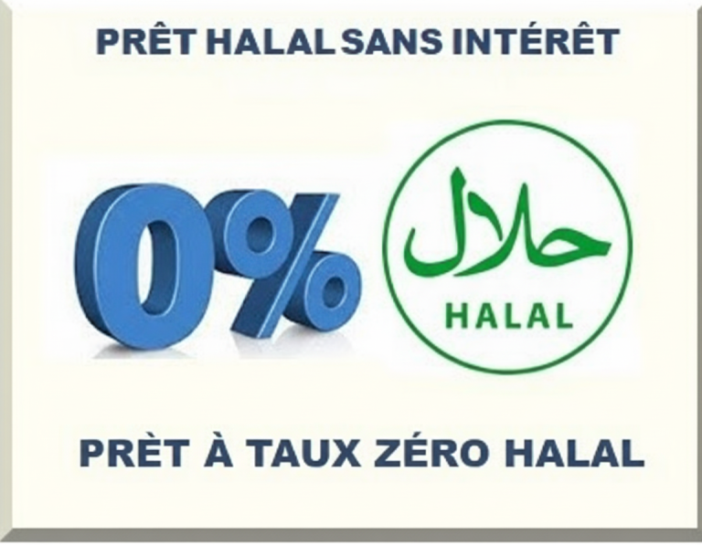 Prêt à taux zéro halal